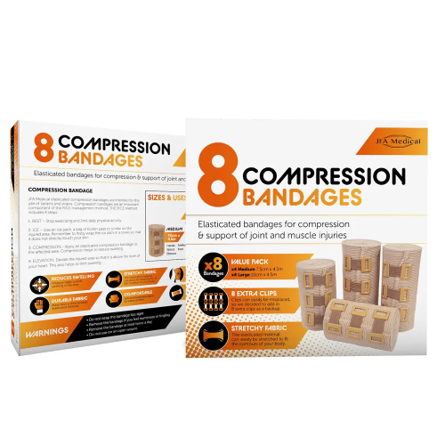 Printed Compression Bandage Packaging