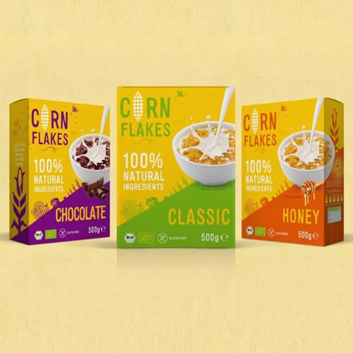 Printed Corn Flakes Packaging