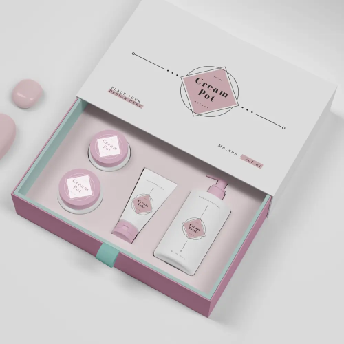 Printed Skin Cleansing Packaging