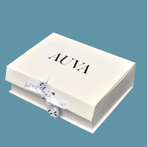 Printed White Rigid Gift Packaging