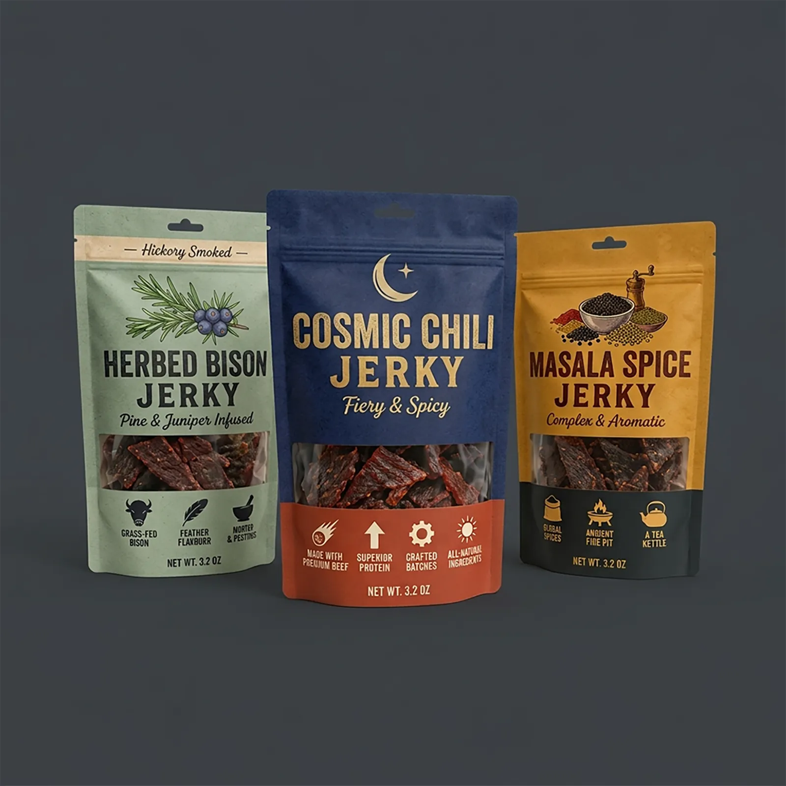 Custom Beef Jerky Bags
