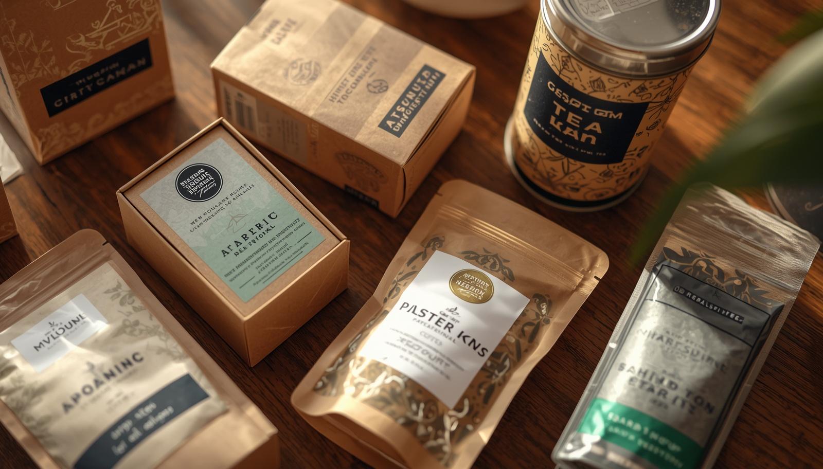 Personlize Tea Bag Packaging