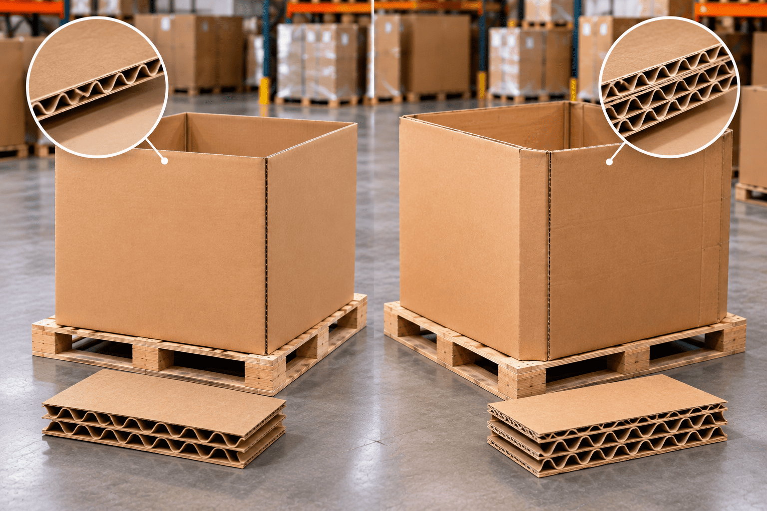 Double-Wall and Triple-Wall Box Comparison Double-Wall and Triple-Wall Box Comparison