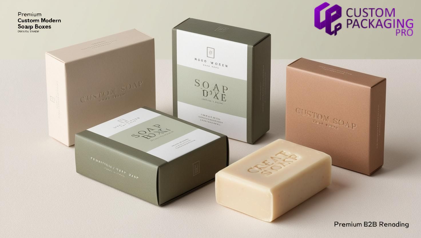 custom Kraft soap boxes