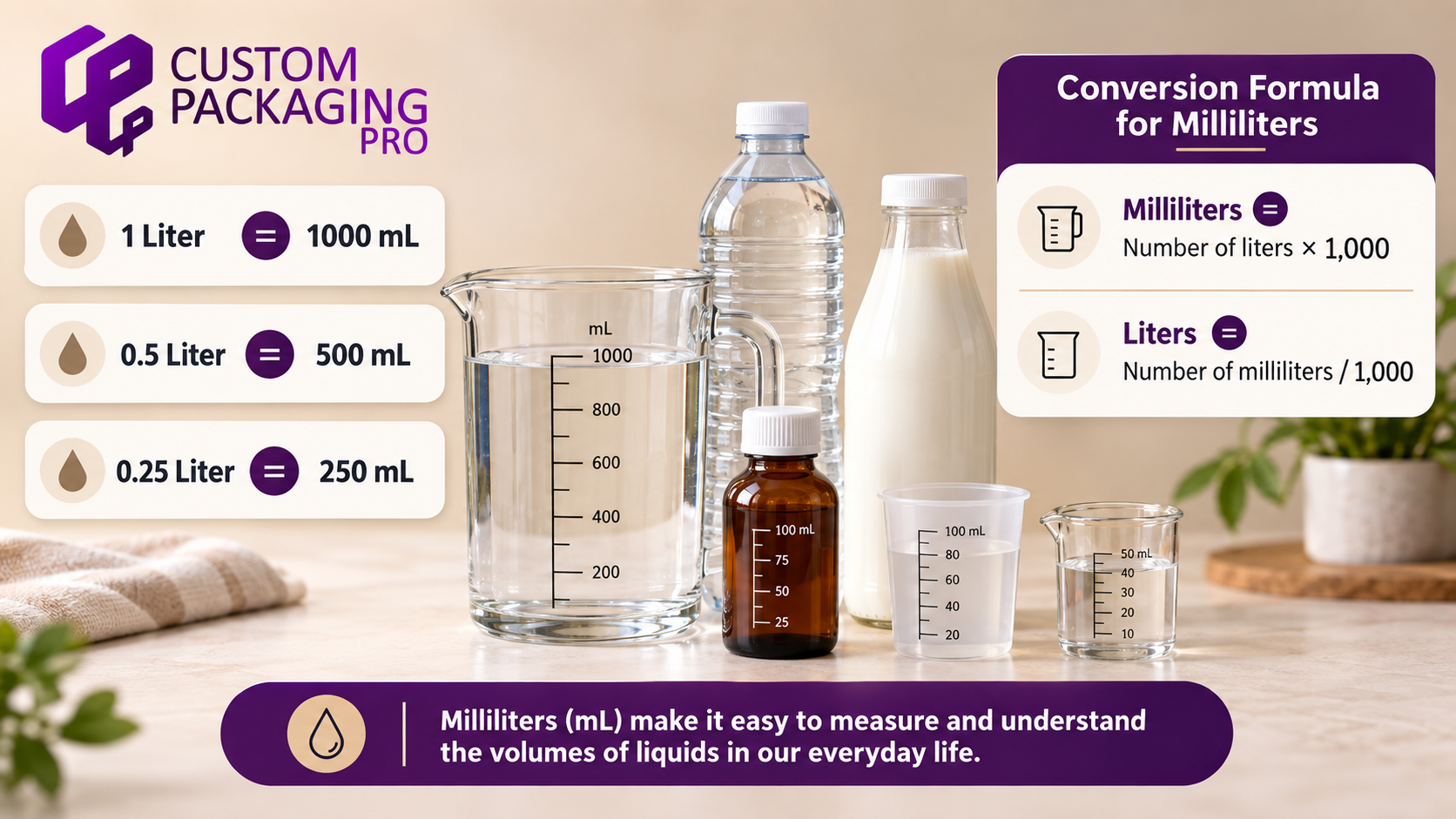 Milliliters to Ounces Conversion