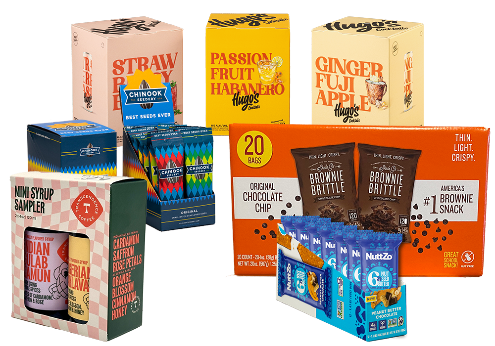 Retail Packaging Boxes for Food and Beverage
